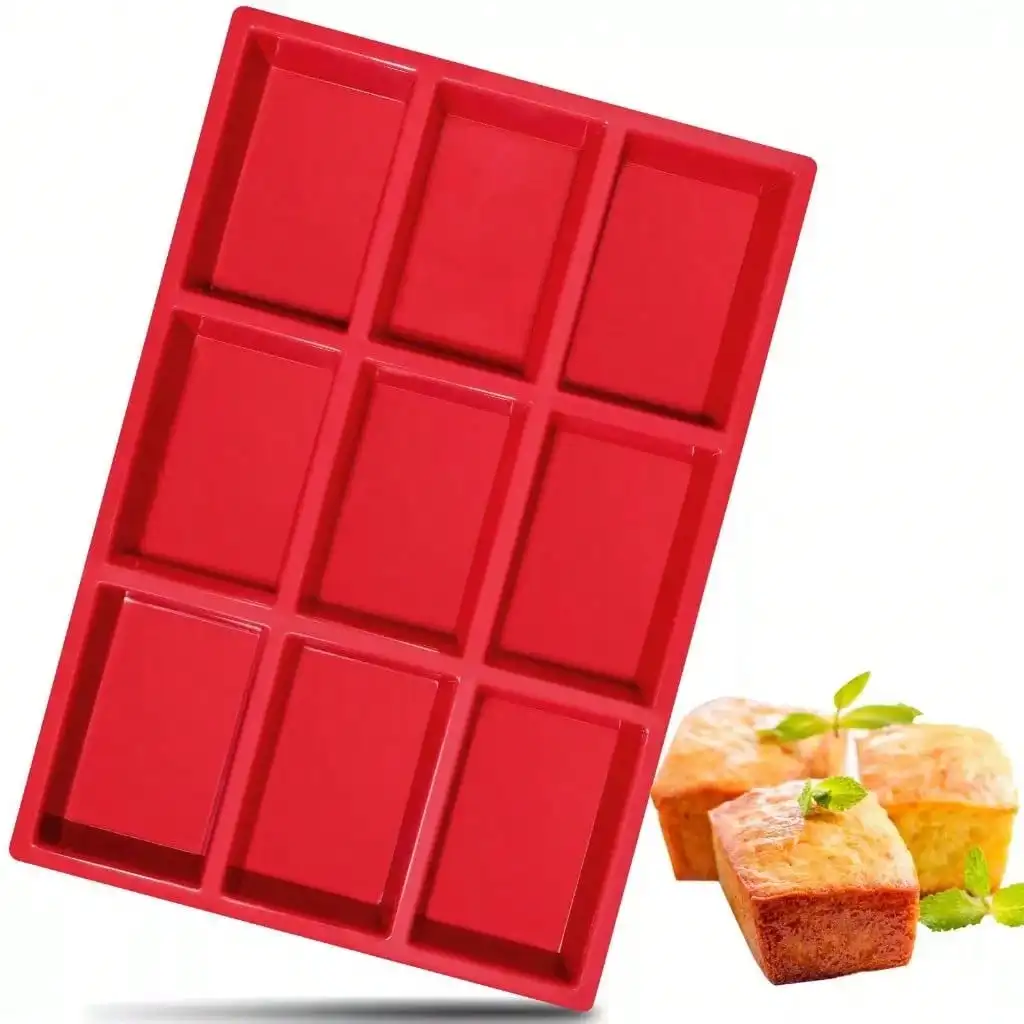 Silicone Mini Loaf Baking Mold for Cakes, Bread, and Treats