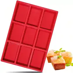 Silicone Mini Loaf Baking Mold for Cakes, Bread, and Treats (Dto - 1)