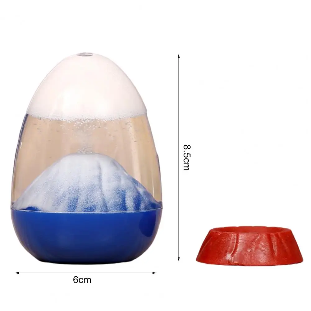 Liquid Hourglass Portable Creative Volcano Cute Egg-shaped Children Small Decorative Hourglass Oil Sandglass Home Decor 6