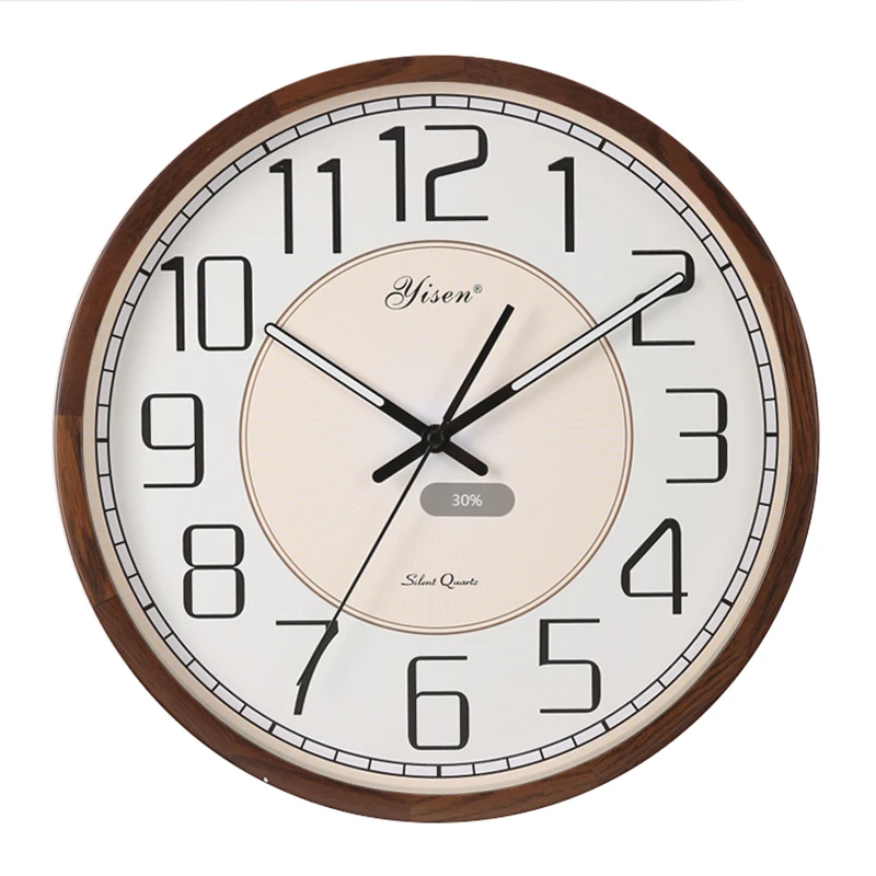 Large Wall Clock Silent Luminous Electronic Quartz Clocks D  