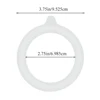 Gaskets Silicone Jars Replacement Airtight Leak-Proof Rubber Sealing Home Supplies Fits Regular Canning Cover Lid 4