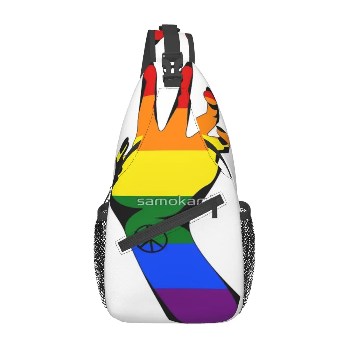 

Equality Paw Chest Bag Fashionable Large capacity For Office Nice gift Customizable