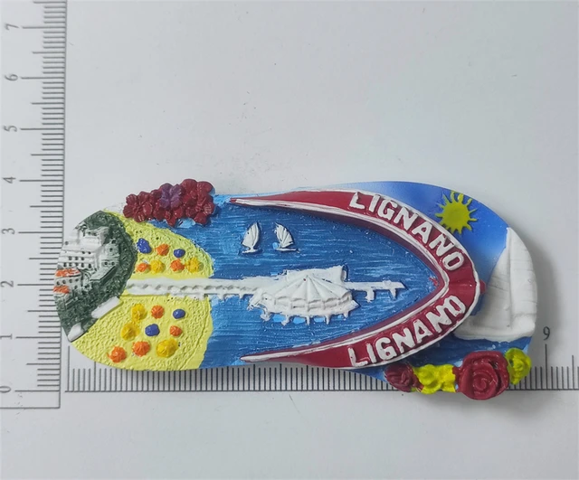 3D Monaco Fridge Magnet - Resin Handmade Souvenir Gift For Travel Memories & Kitchen Decor