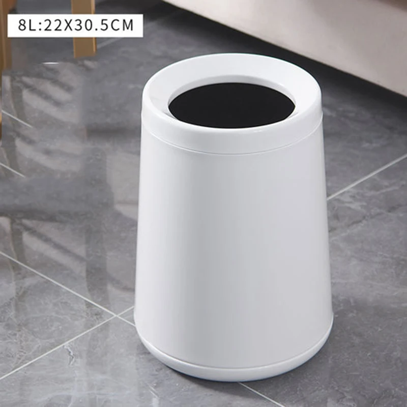 

Круглая мусорная корзина для ванной комнаты, Офисная корзина для сортировки, мусорная корзина для кухни, мусорная корзина, мусорная корзина для туалета, мусорные корзины
