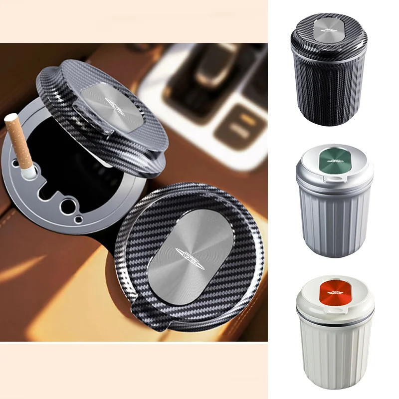 차량용 LED 재떨이, 난연성 재떨이통, 담배 케이스, 미니 웍스 쿠퍼 F55 F56 R60 R59 R58 R57 R56 R55 R5 용 액세서리