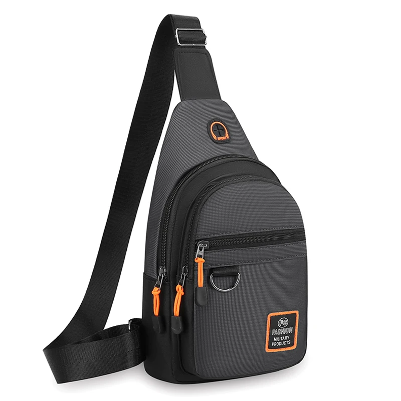 Popular choices, crossbody bag, chest bag, zipper closure - adjustable shoulder strap, suitable for outdoor travel, work, busine