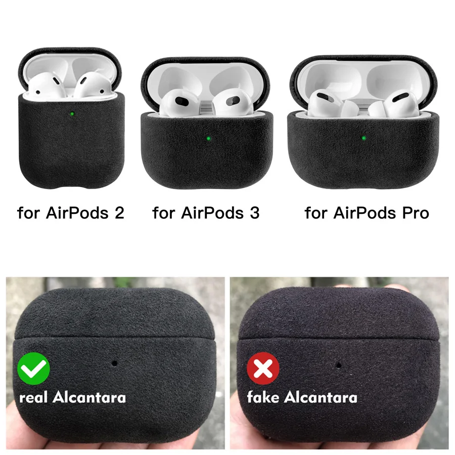 Genuine Leather For AirPods Pro 2 Case Luxury Real Leather Custom Made  Handmade Cover for AirPods 3 2 1 Bluetooth Earphone Cases - AliExpress