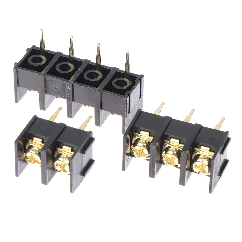 

Fence Type Terminal KF/MF/DG1000-2P-3P-4P Pitch 10mm Gold Plated Stitching 2/3/4 Way Straight Foot 300V 25A PCB Screw Connector