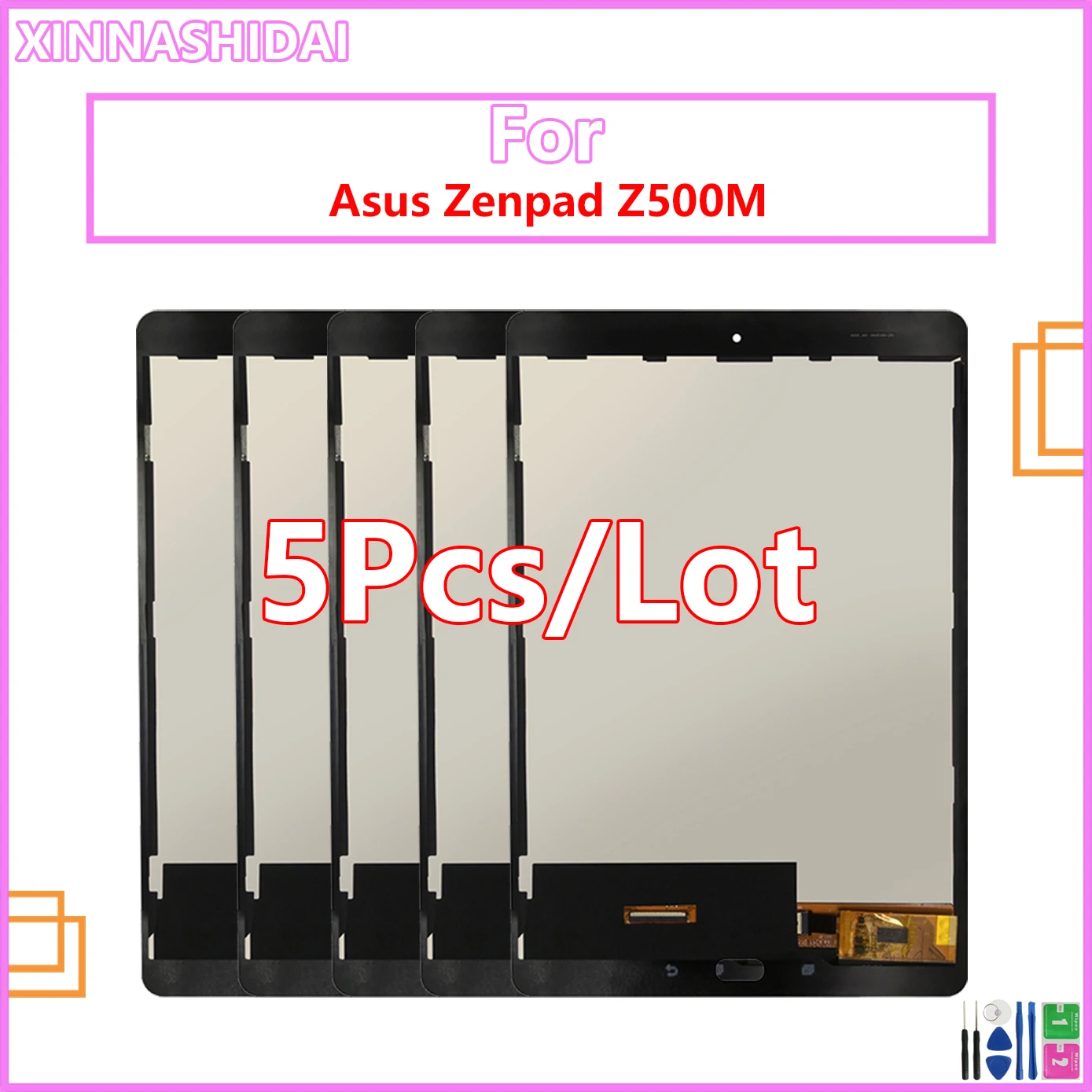 Tanie 5 sztuk/partia dla Asus Zenpad 3S 10 Z500M ekran P027 Z500KL wyświetlacz