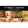 Air Fryer Toaster Oven Combo, 15-IN-1 Digital Stainless Steel Airfryer,18L Pizza Oven for 12' pizza / 9 slices, Flip Away Oven 5