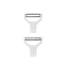 Mini Electric Peeler with 3 Cutter Heads Vegetable Cutter Peeler USB Rechargeable Safety Lightweight for Sweet Potatoes Tomatoes 2
