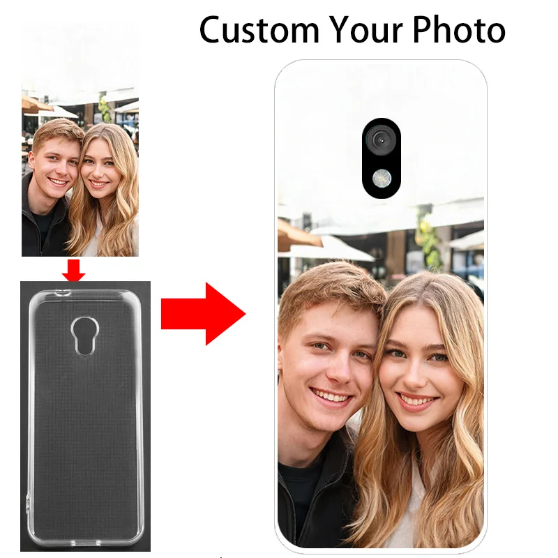Personalized Custom Clear Phone Case with DIY Photo Insert