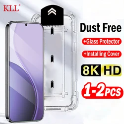 Dust - Free Easy Installation Screen Protector - Premium Glass Cover for 1 piece