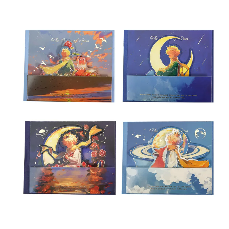 1 pop-up 3D greeting cards Warm Universe series Happy Birthday wishes message card holiday universal gift greeting cards
