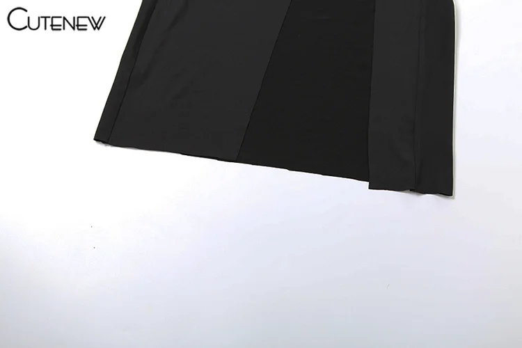 Fashion Matching 2 Piece Women High Street O-neck Full Sleeve Shirring Tees+Split Long Skirts Female Popular Club Sets