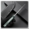 Eafengrow EF149 Fixed Blade Knife N690 Steel Blade G10/Micarta Handle Full Tang EDC Tool Knifes for Outdoor Camping Adventure 6