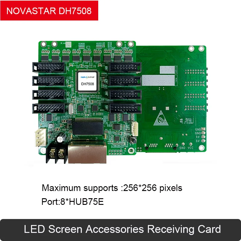 Novastar DH7508/DH7512/DH7516 RGB LED Video Screen Receiving Card Full-color LED HD Display Controller Work For Sending Card