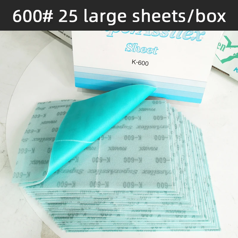 일본산 KOVAX 사포, 240-3000 그릿 미세 연마지, 자동차 퍼티 연마 스프레이 페인트 표면 광택 수리 도구