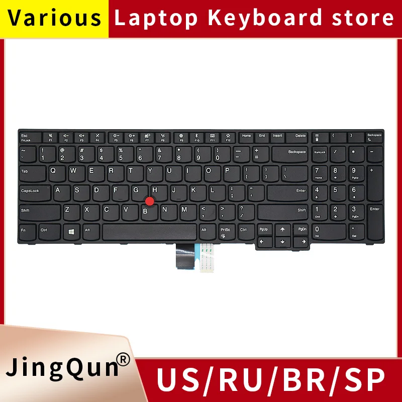 

Новая русская клавиатура для ноутбука Lenovo IBM ThinkPad E570 E575 E570C 01AX160 01AX200