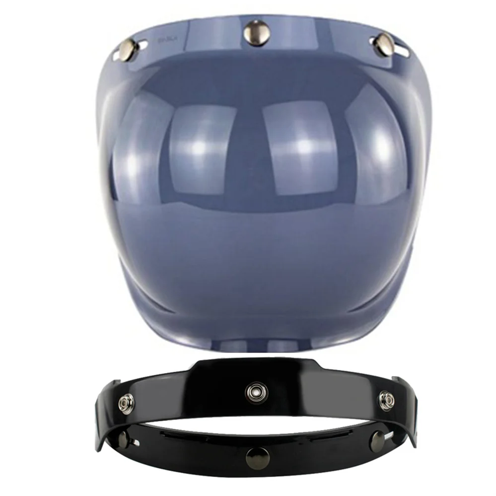 Flip Up Lens Bubble Visor Face Shield Mask Windsheild Vintage Retro Moto Casco Moto Capacete Casco Universale