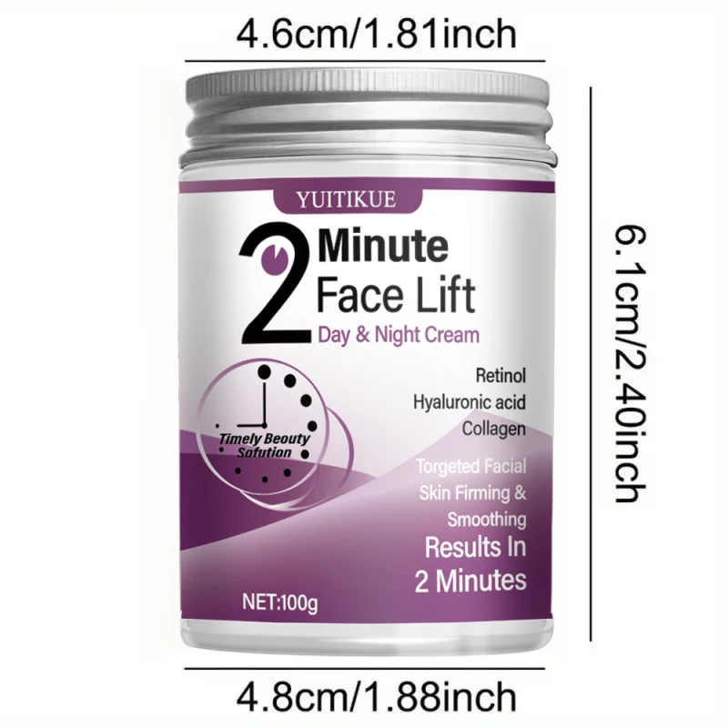 YUITIKUE Retinol Face Cream, containing retinol, collagen, and hyaluronic acid, provides long-lasting hydration.