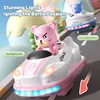 JJRC new simulation collision spray bumper car parent-child interaction fun children's toy remote control car English version 2
