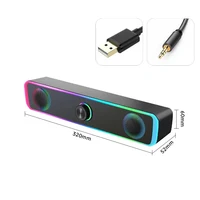 Bluetooth Speaker 4D Surround Soundbar Wired Computer Speakers Stereo Subwoofer Sound Bar for Laptop PC Theater TV Aux 3.5mm - Image 6
