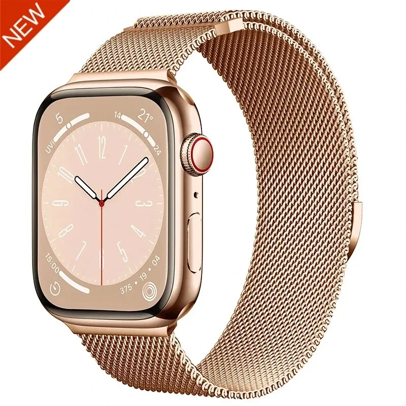 Milanese Loop Metal Double Magnetic Wristband