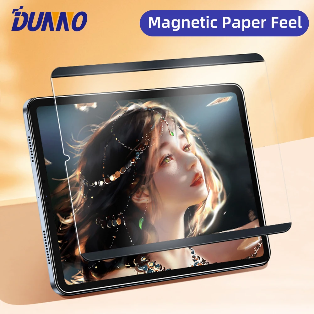 

Магнитная бумага как Защита экрана для Redmi Pad SE 11 дюймов 10,6 Xiaomi Pad 6 MiPad 5 Pro 11 дюймов Съемная бумажная пленка