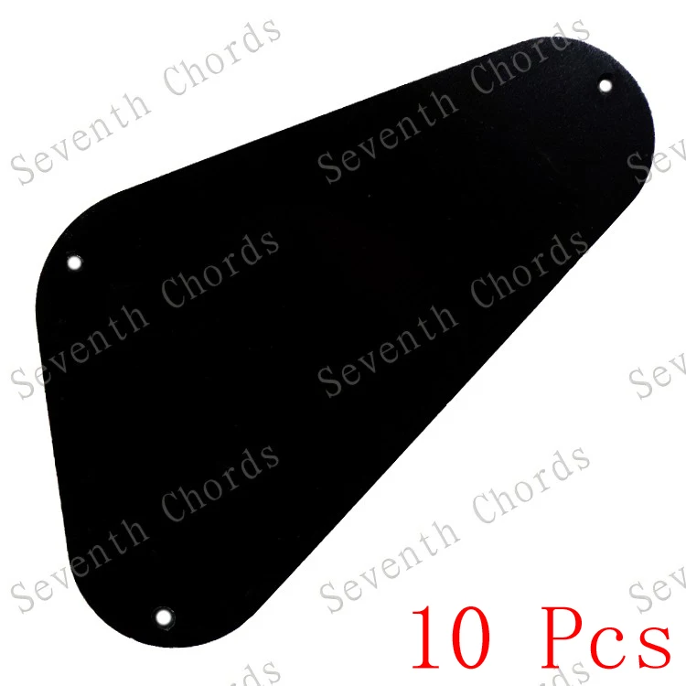 

10 Pcs/Lot Plastic Bass Guitar Cavity Cover Cover Back Plate Wiring BackPlate Guitar Pickguard - Guitar Part (HC-1016)