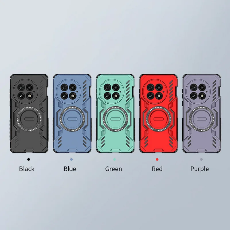Cooling Breathable Heat Dissipation Magnetic Ring Protective Case