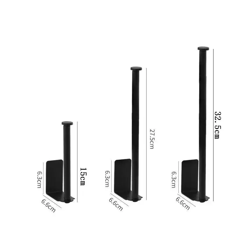 Description Picture 2 of itemNo Punching Toilet Paper Holder Self Adhesive Toilet Roll Paper Holders Bathroom Kitchen Paper Roll Holder Bath Towel Holder