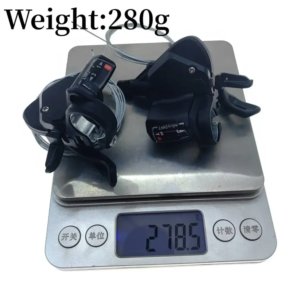 MicroSHIFT 自転車シフターシフトレバー右 8/9 スピード自転車