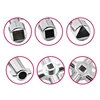 1pcs 4 Way Universal Cross Triangle Wrench KEY for Train Electrical Elevator Cabinet Valve Alloy Triangle 5