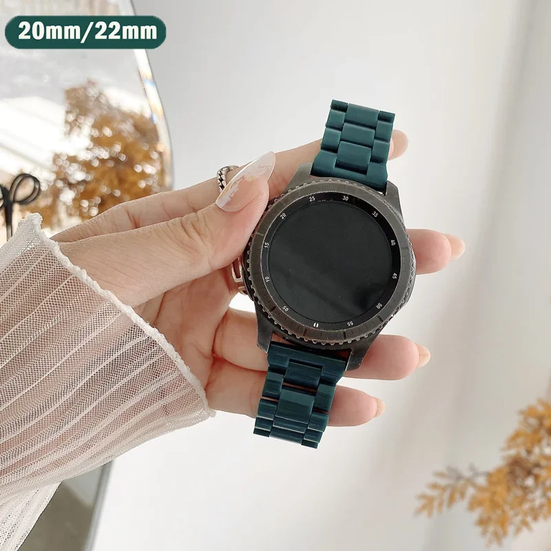 Resin Strap Bracelet - 20mm/22mm Premium Watch Band