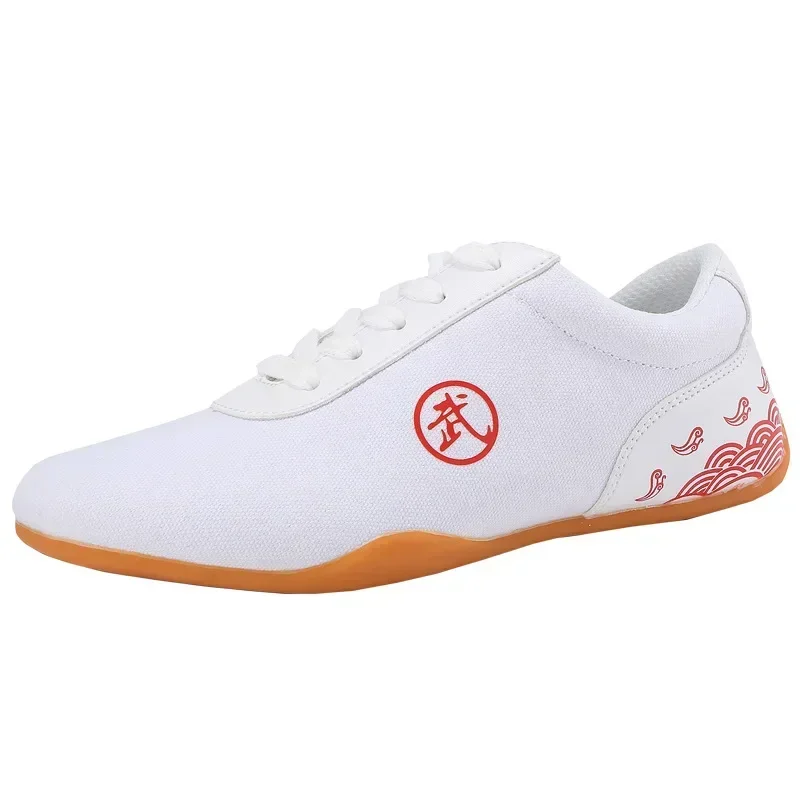 Canvas Kung Fu Shoes Martial Arts Tai Chi Taekwondo Wu Shu Karate Sport Shoe Couple Sneakers Adult Shoes Large Size