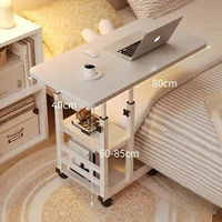 Table de chevet, bureau domestique, table relevable mobile, table de chambre, table d'écriture 2