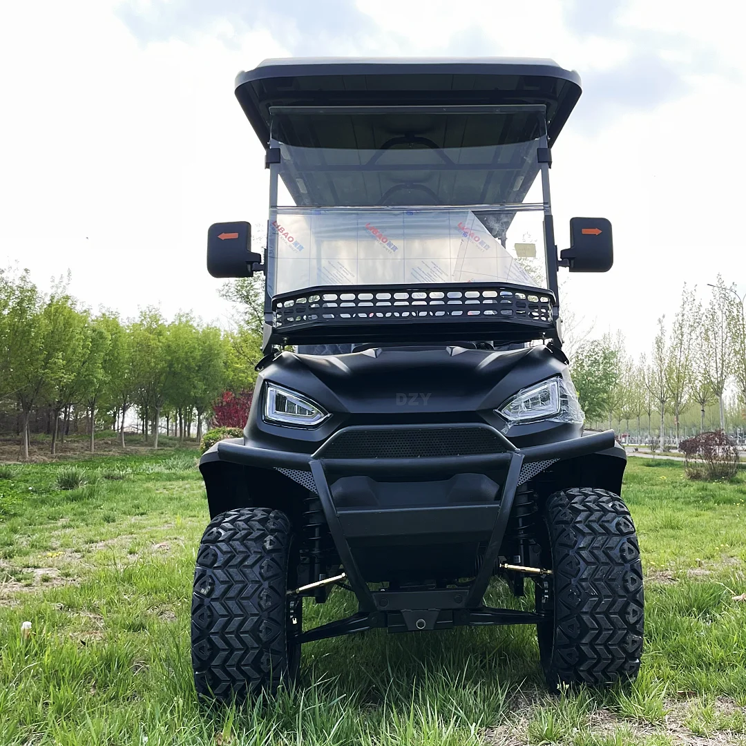 Direct of New Design Manufacturers Single Seat Electric Golf Cart for Household Travel