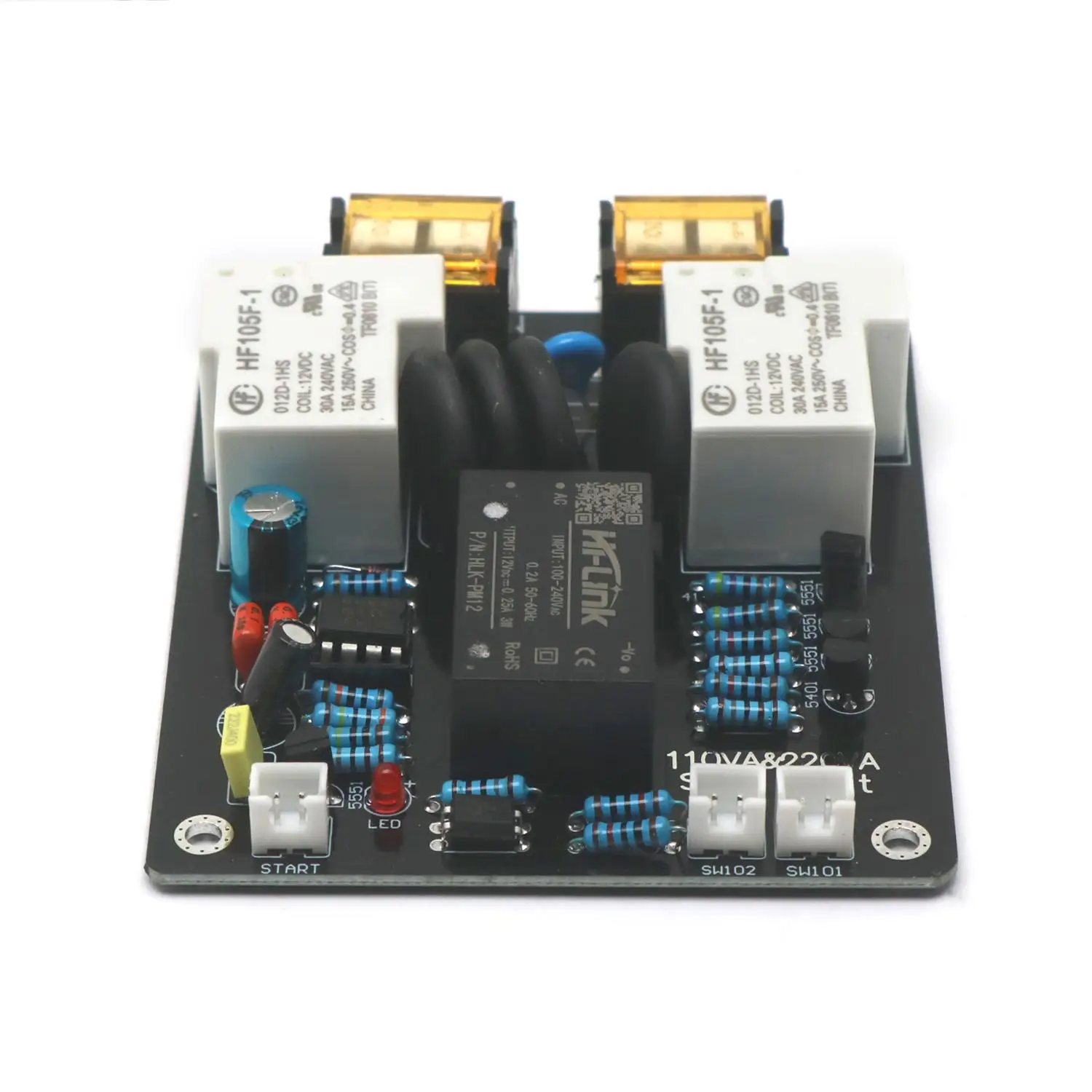 High Power Soft Start Board with Dual Temperature Control & Delayed Starter