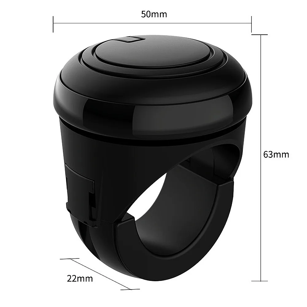 Steering Wheel Spinner Knob 360 Degree Turning Car Rotation Metal Bearing Power Handle Ball Shaped Helper Part