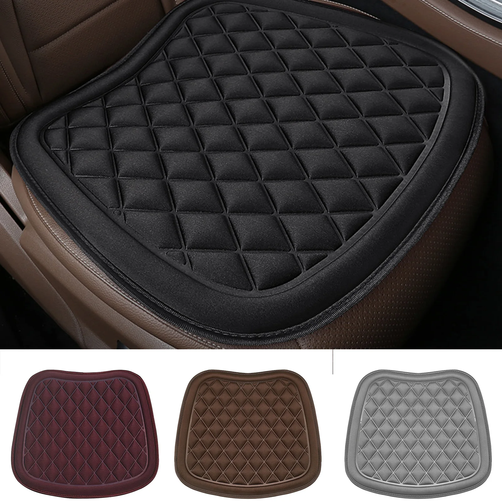 Seat Cushion Nonslip Chair Pad Breathable Hip Protector For Wheelchair Office Chair Cars Home Living Pressure Relief 45X45CM