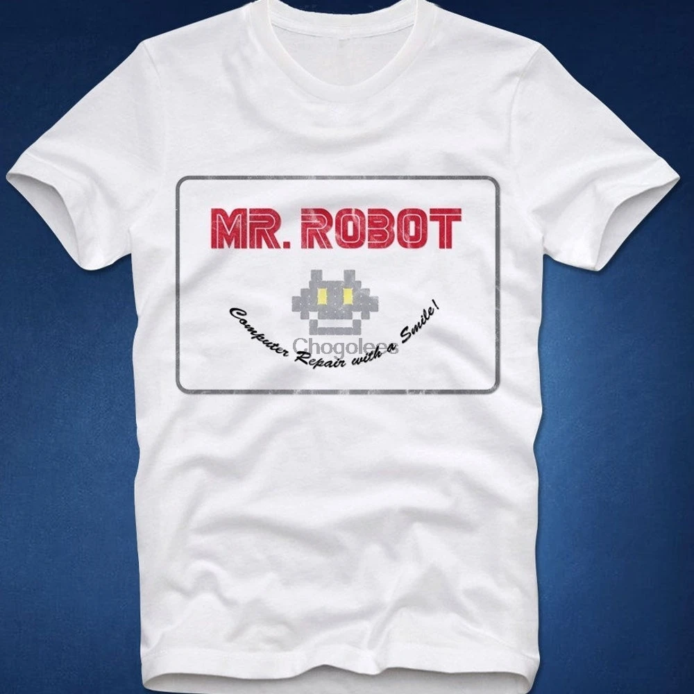 Футболка Mr Robot Evil Corp логотип хакера анонимный ботаник жек ретро винтажный
