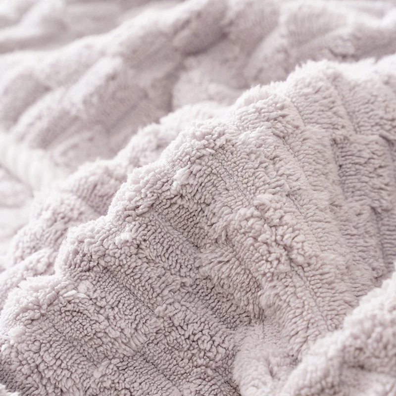 Set of 3 Coral Velvet Towels Soft Bath Towels Highly Absorbent Guest Towels 35x75cm 85x150cm 70x140cm Various Sizes 4