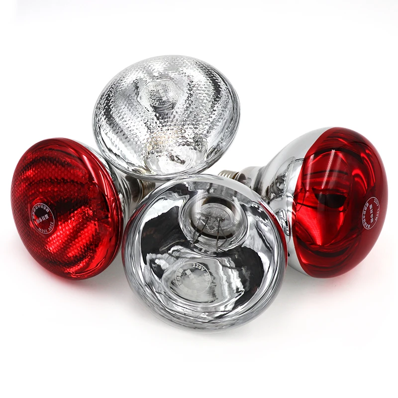 220 V Viehtiere Haustier-Heizlampe, thermische Erhaltung, Wärme-Infrarotstrahl für Reptilien, Amphibien, Haustier, 100/150/200/275 W – Detail 12