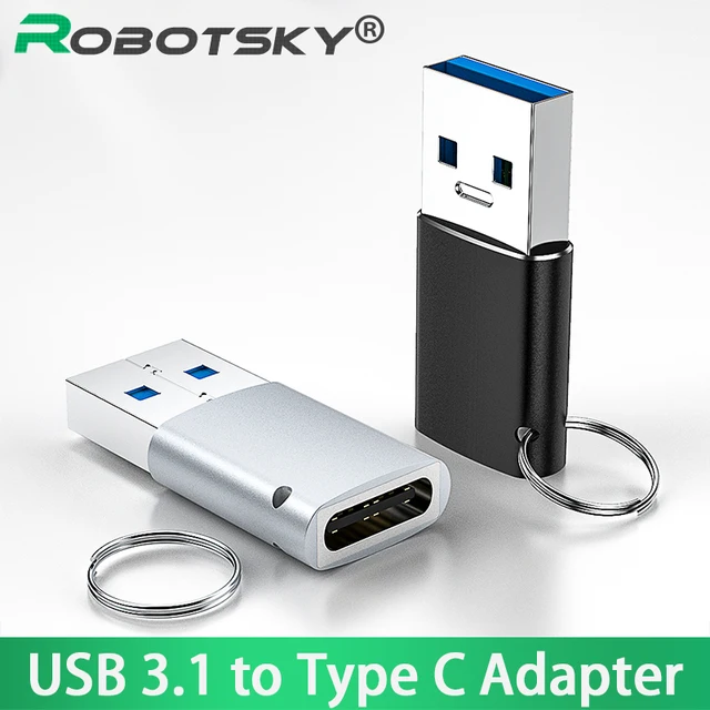 USB Type C Adapter USB 3 1 Male to USB C Female Type C Adapter for