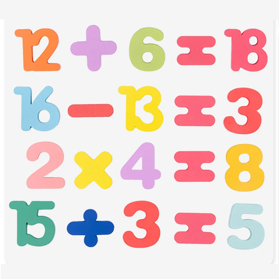 Wooden Alphabet Number Puzzle 4