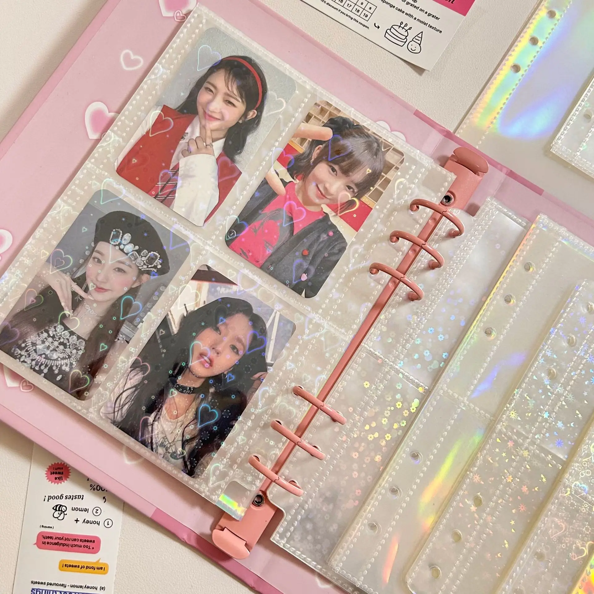 アイドル DREAM CATCHER photocard binder 3 Inch Kpop Photocard Holder Binder Collect Book PVC Idol