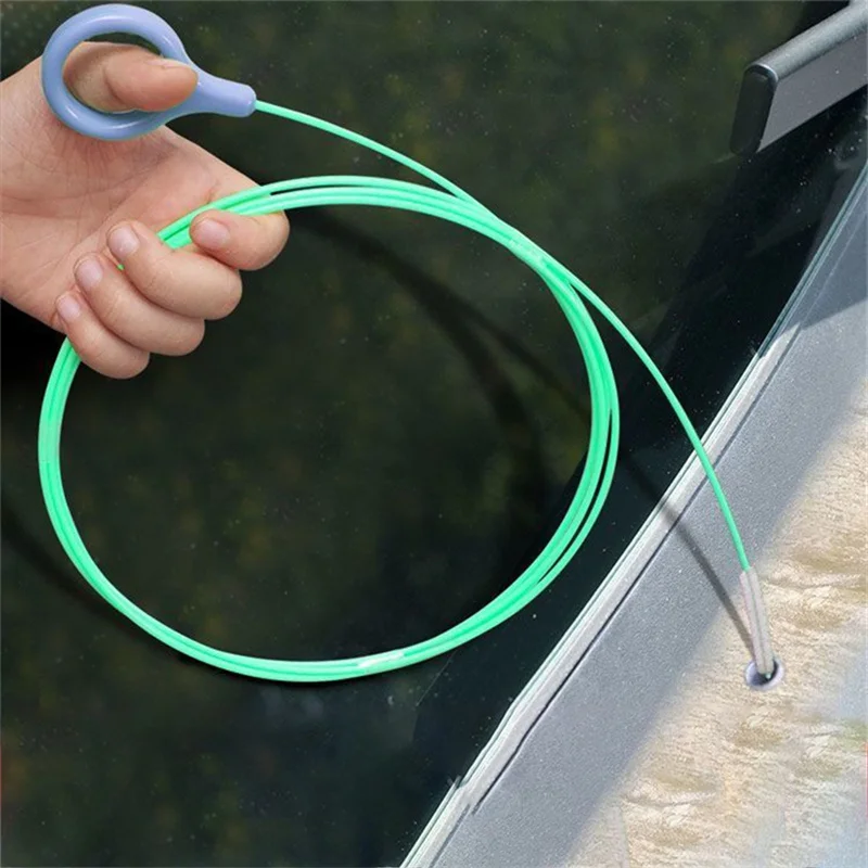 Car Sunroof Drainage Hole Dredger Door Pipeline Cleaning Brush Oil Tank Drainage Pipe Plugging Special Cleaning Tool drainage pipe cleaning brush