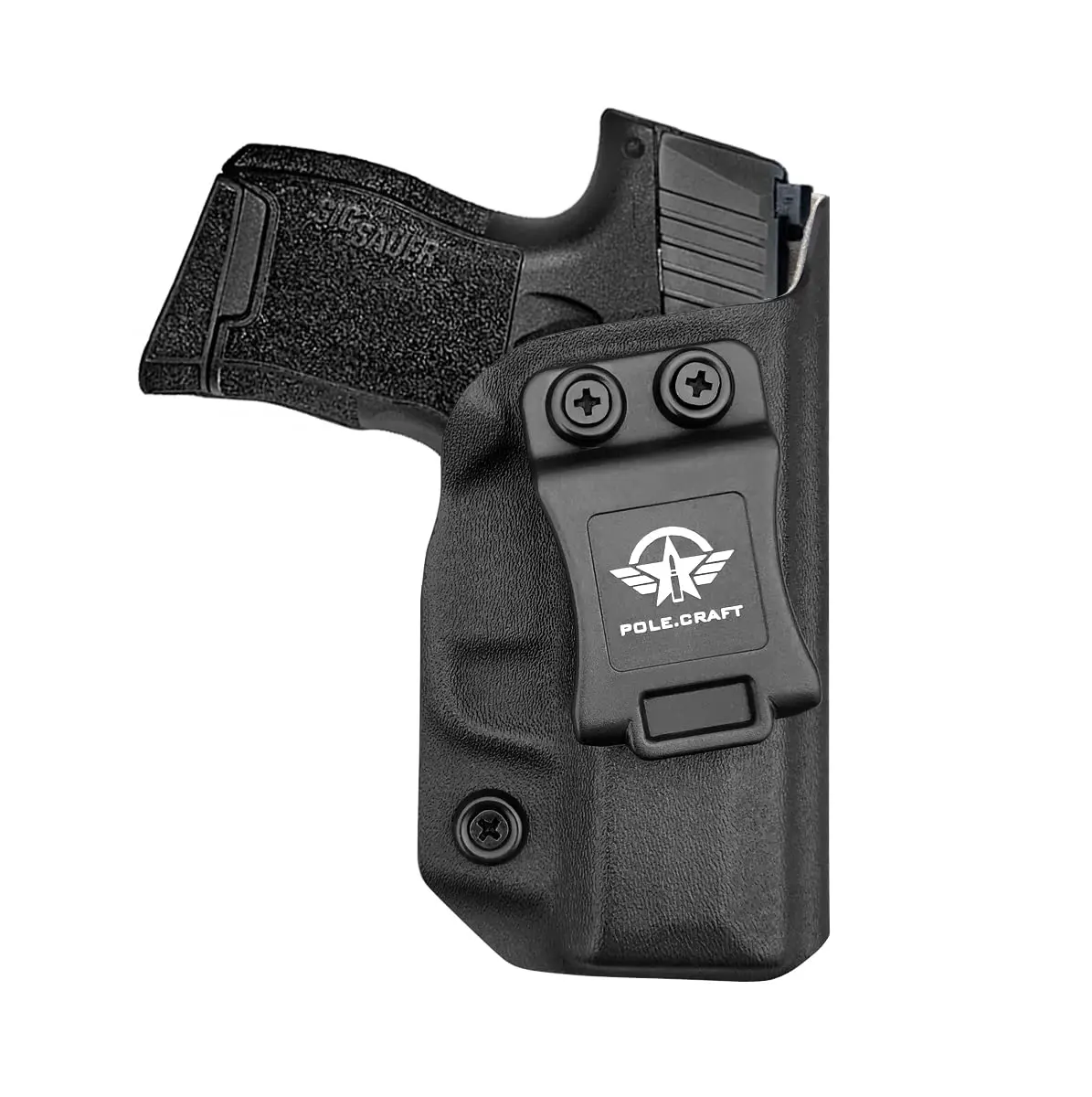 

Sig P365 Holsters, IWB Kydex Leather Holster for: Sig Sauer P365 / P365 SAS / P365 X Pistol Case - Inside Waistband Concealed