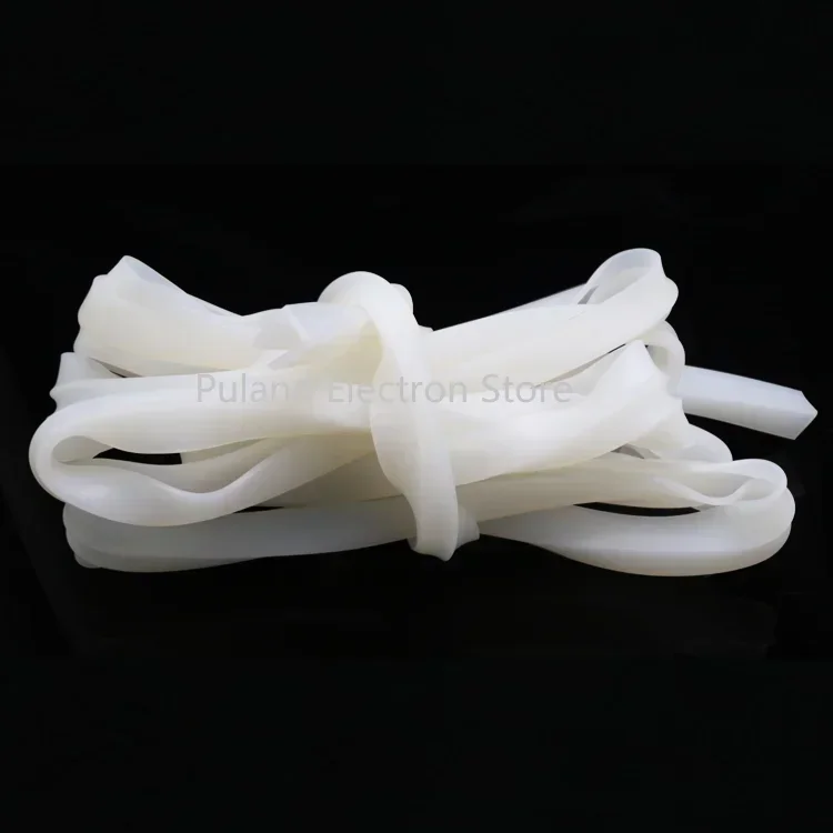 1M Silicone Rubber U Shape Seal Strip Window Car Door Shower Frameless Glass Edge Weatherstrip Protect door seal strip